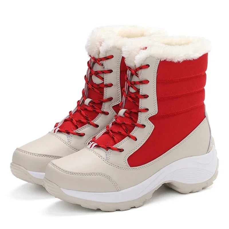 Frauen Plattform Outdoor Schneestiefel