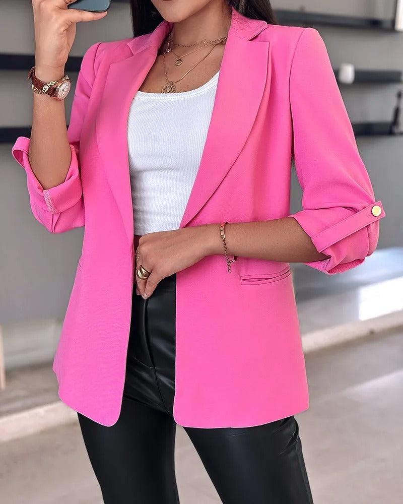 Damen Slim Cardigan Blazer