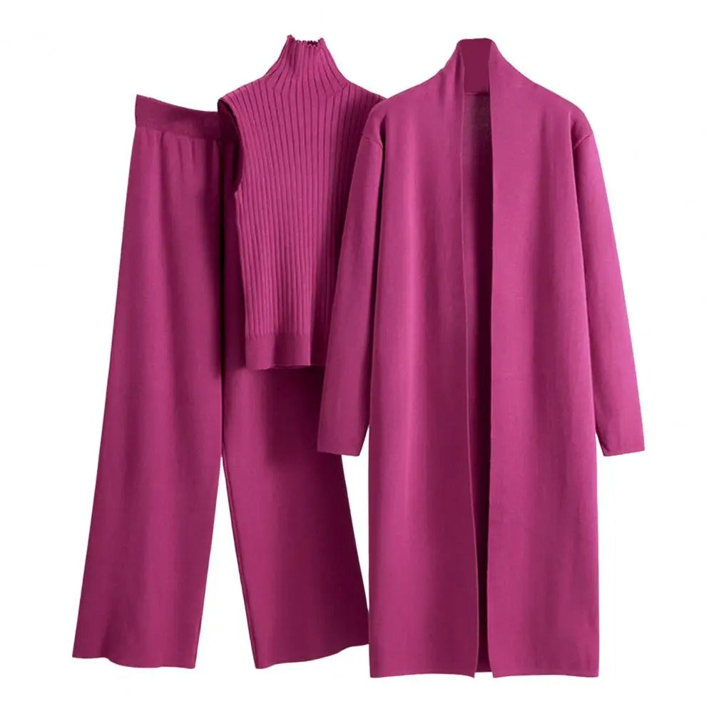 3-teiliges Set Winterweste für Damen