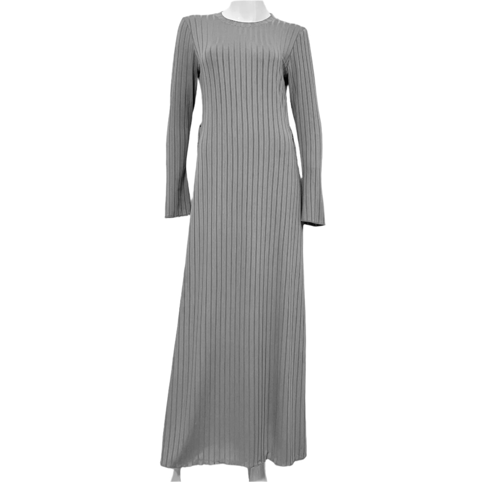 Klassisches lockeres Strickkleid für Damen
