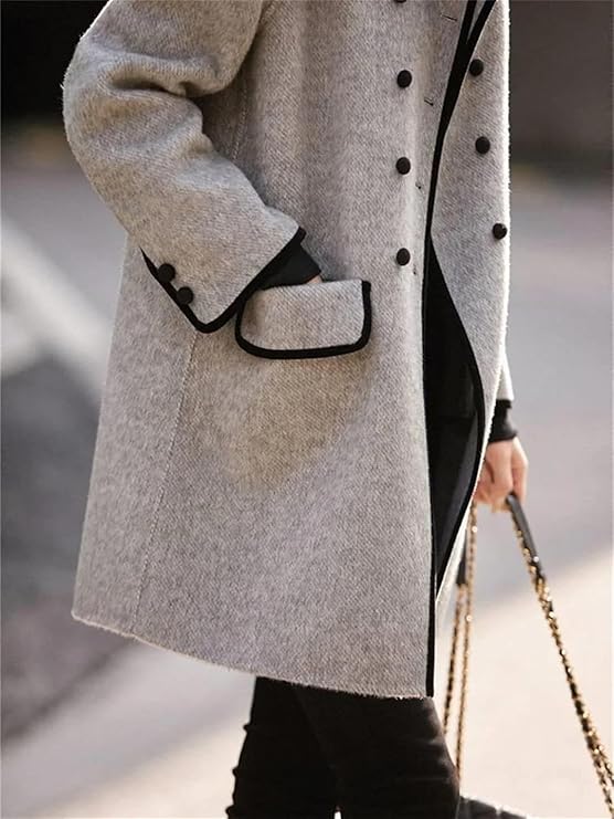 Vintage Damenjacke mit langen Ärmeln