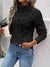 Variant image for Damen Pullover Rollkragen Zopfmuster Baumwolle für Wärme und Komfort-17