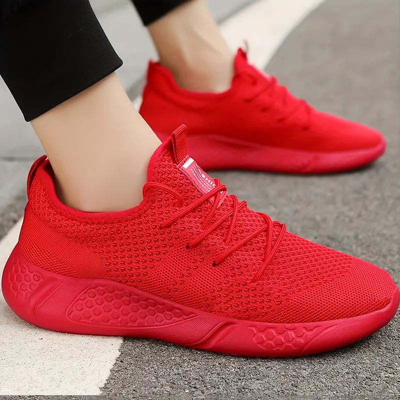Herren Lauf Schuhe Atmungsaktiv Leicht Sportlich-5