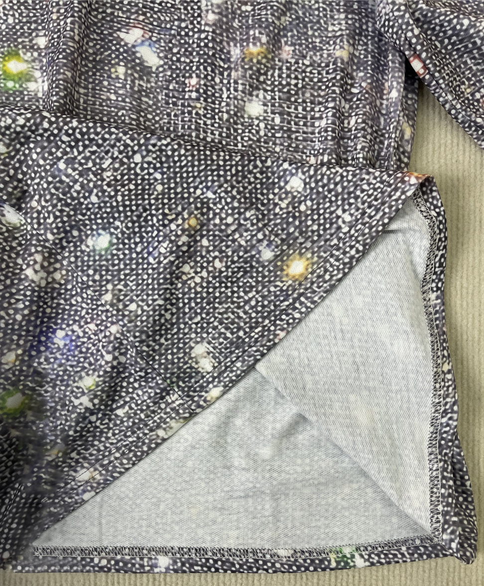 Damen Top Glitzer V-Ausschnitt Lange Ärmel Polyester Spandex 5