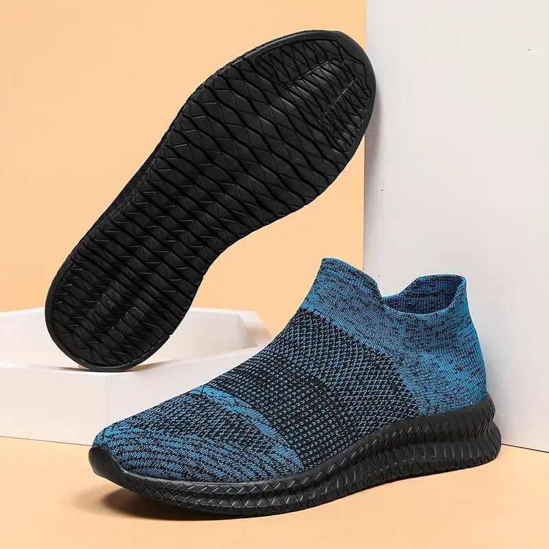 Herren Schuhe Bequemes Flexibles Obermaterial Sockenstil-6