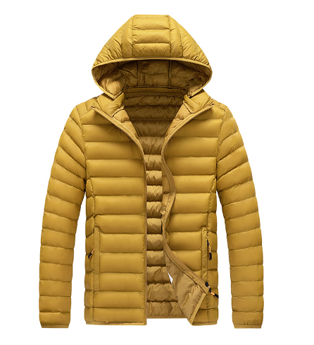 Leichte Kapuzen-Pufferjacke für Frauen