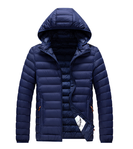 Leichte Kapuzen-Pufferjacke für Frauen