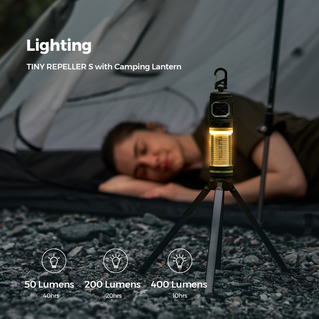 2-in-1 Mückenschutz und Campinglampe für Outdoor-Aktivitäten 5