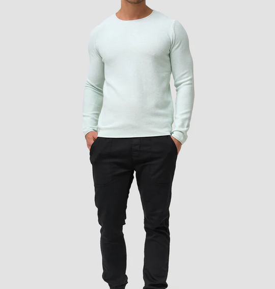Variant image for Herrenpullover Zipper Stil 100% Baumwolle Italienisches Design-41