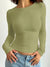 Variant image for Damen Langarmshirt Rundhalsausschnitt Baumwolle – Vielseitiges Oberteil für Komfort und Stil-57