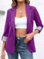 Variant image for Damen Blazer Lässig Offene Silhouette Hochwertiger Stoff-8