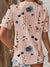 Damenbluse V-Ausschnitt Leichtes Polyester für Elegante Frühlingsmode-6