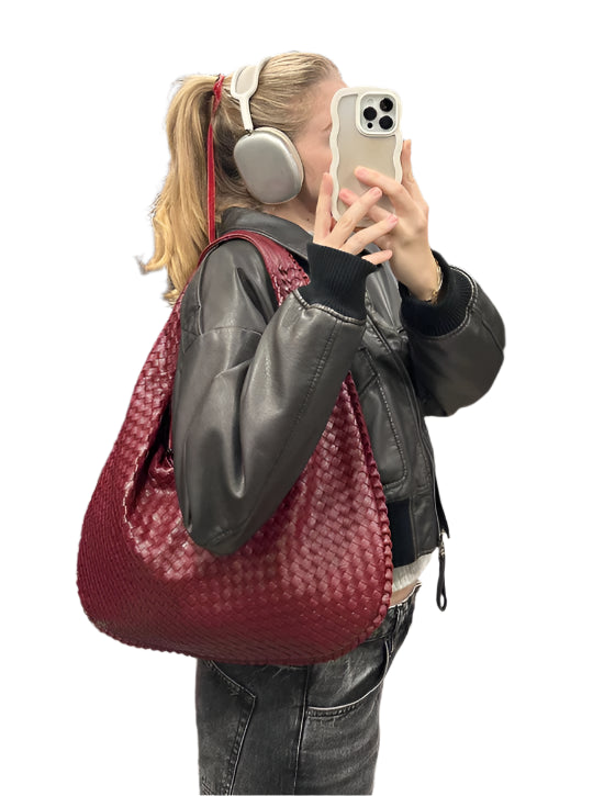 Damen Einkaufstasche Shopper Praktisch Wasserabweisendes Polyester 1