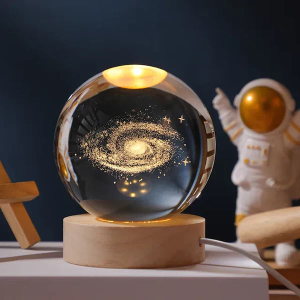 3D-Kristallkugel mit LED-Beleuchtung für Dekoration 2