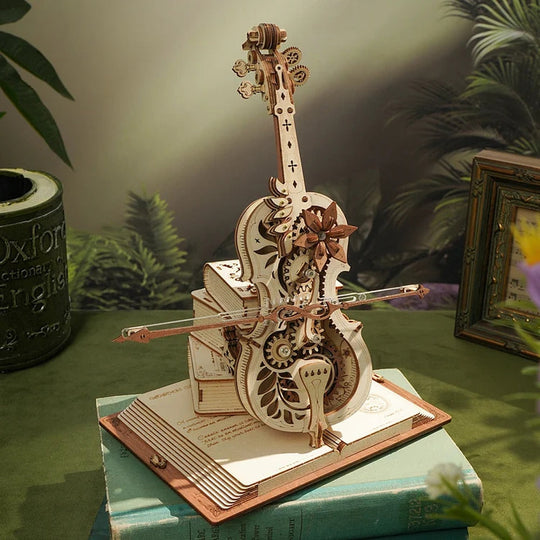 3D Puzzle Cello Für Erwachsene - Herausfordernde Montage Und Kreatives Design 2