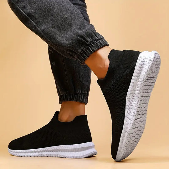 Herren Schuhe Bequemes Flexibles Obermaterial Sockenstil-4