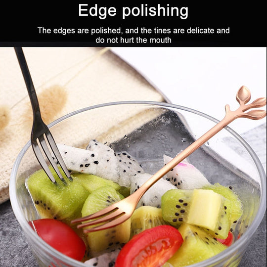 4-teiliges Besteck Set für Obst und Gemüse mit Kreativem Design 2