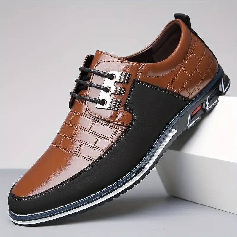 Variant image for Herren Sneaker Trendy Schnürverschluss Leicht Textil-11