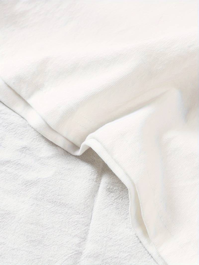 Herren T-Shirt Elegantes Design Mit Hohem Kragen Aus Hochwertiger Baumwolle-3