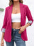 Variant image for Damen Blazer Lässig Offene Silhouette Hochwertiger Stoff-50