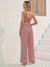 Damen Set Blumendruck Lässiger Stil Hochwertiger Stoff-3