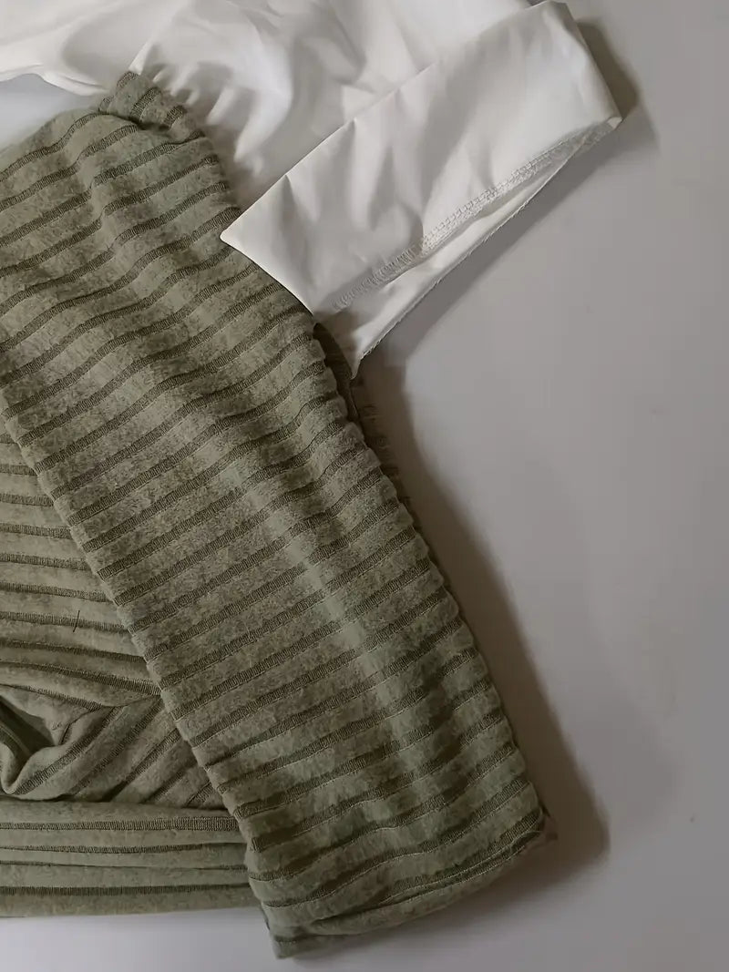 Damen Top Asymmetrisch Modernes Design Bequemer Polyester-4