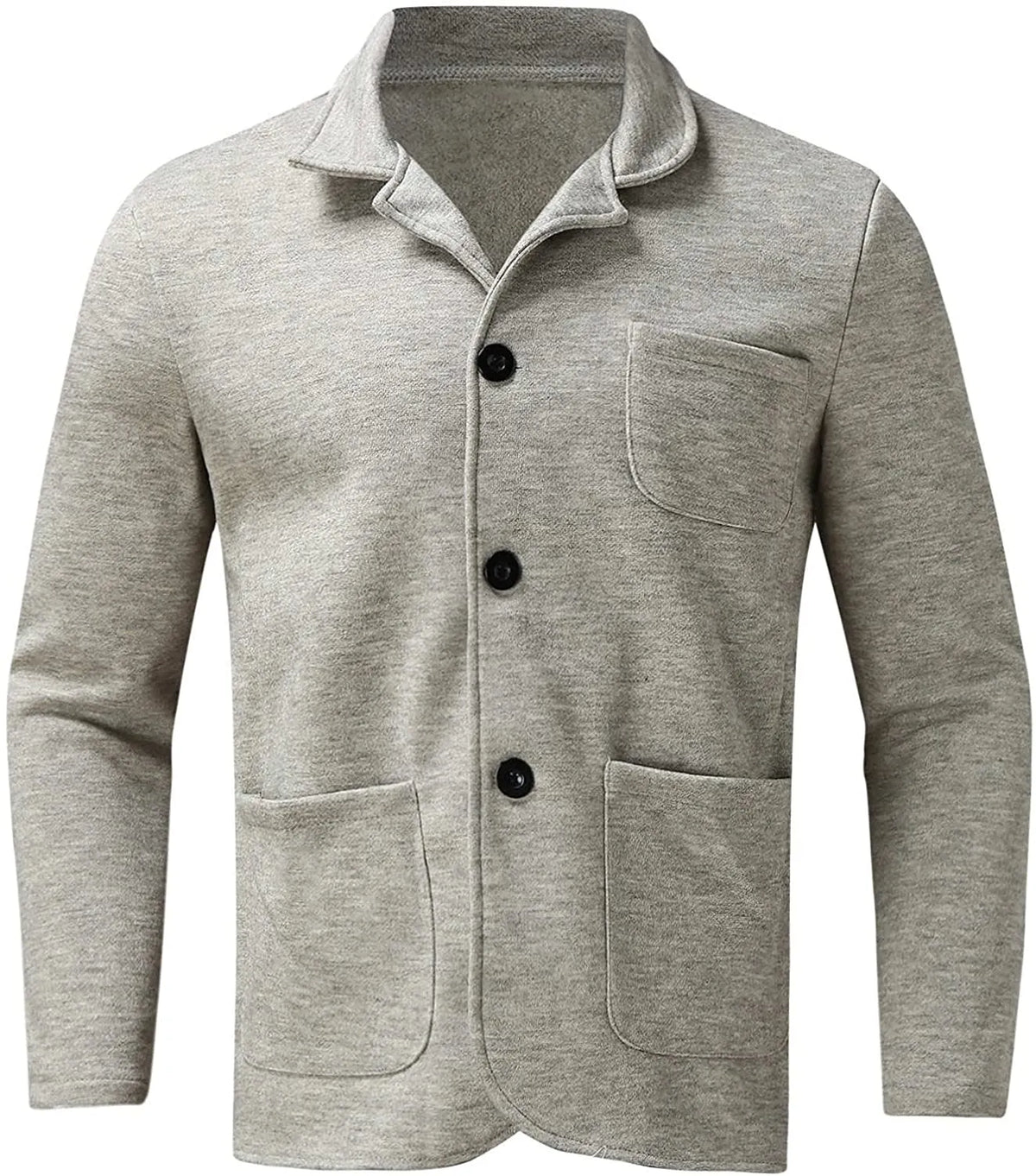Herren Sakko Casual Stil 100% Baumwolle Modische Passform 6