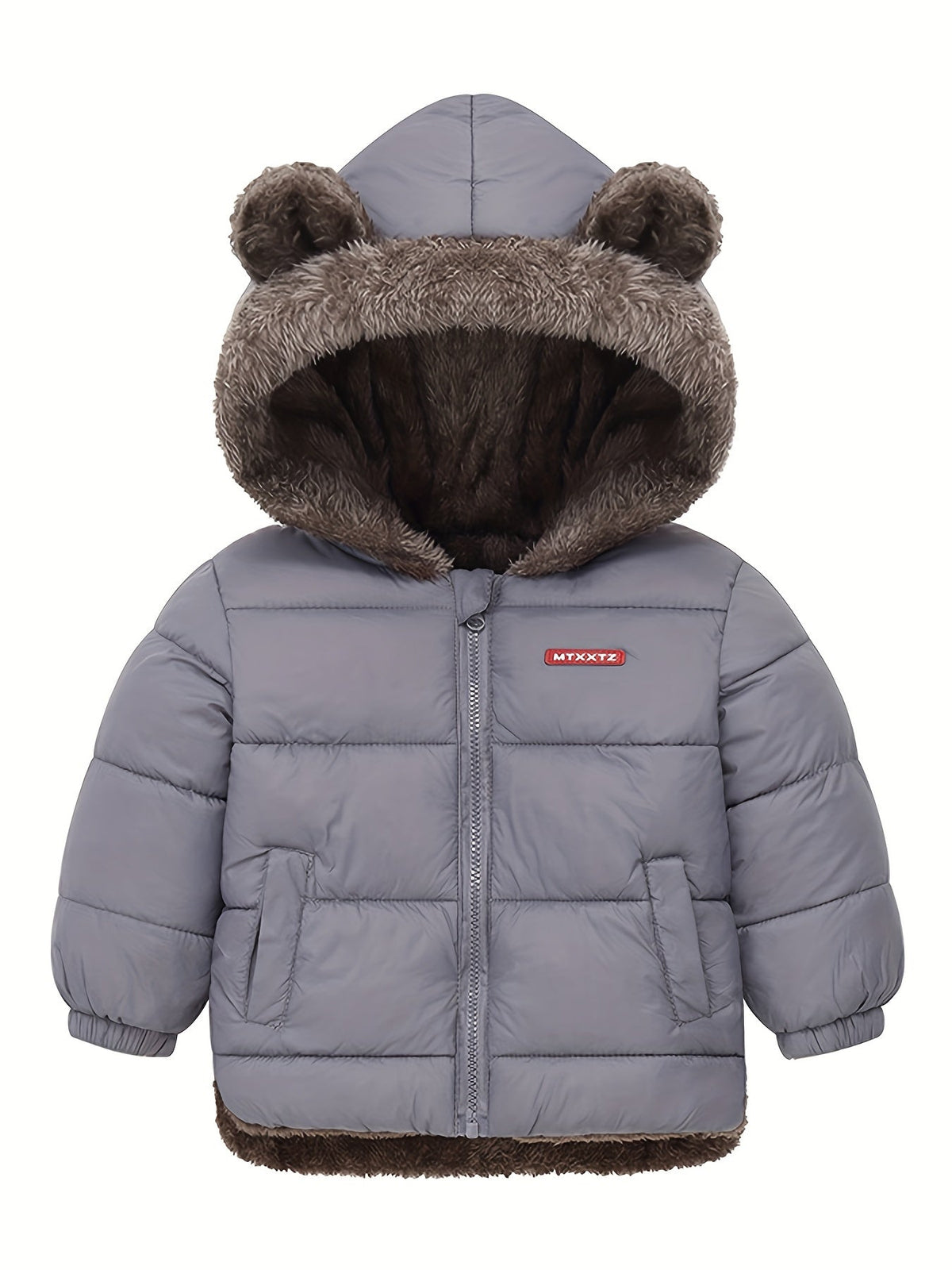 Jungs Jacke Lange Mit Erhöhtem Kragen Reißverschluss Atmungsaktiv 140 152 3