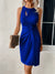 Variant image for Damen Abendkleid Ärmellos Elegante Silhouette Hochwertiger Stoff-11