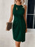 Variant image for Damen Abendkleid Ärmellos Elegante Silhouette Hochwertiger Stoff-6