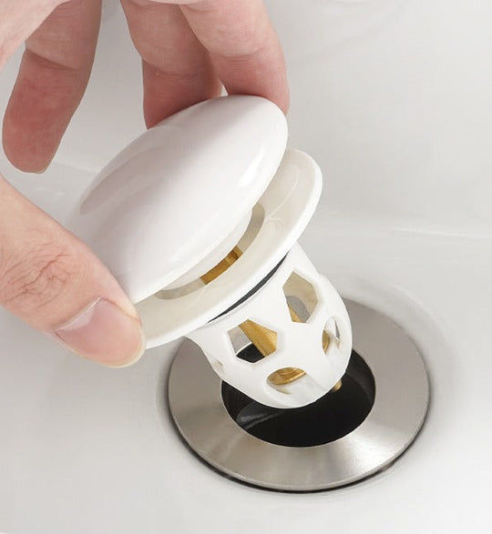 Abflussfilter für Waschbecken und Badewanne mit Universeller Passform 2
