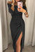 Variant image for Damen Abendkleid Off-Shoulder Lang Hochwertiger Stoff für Hochzeitsgäste-9