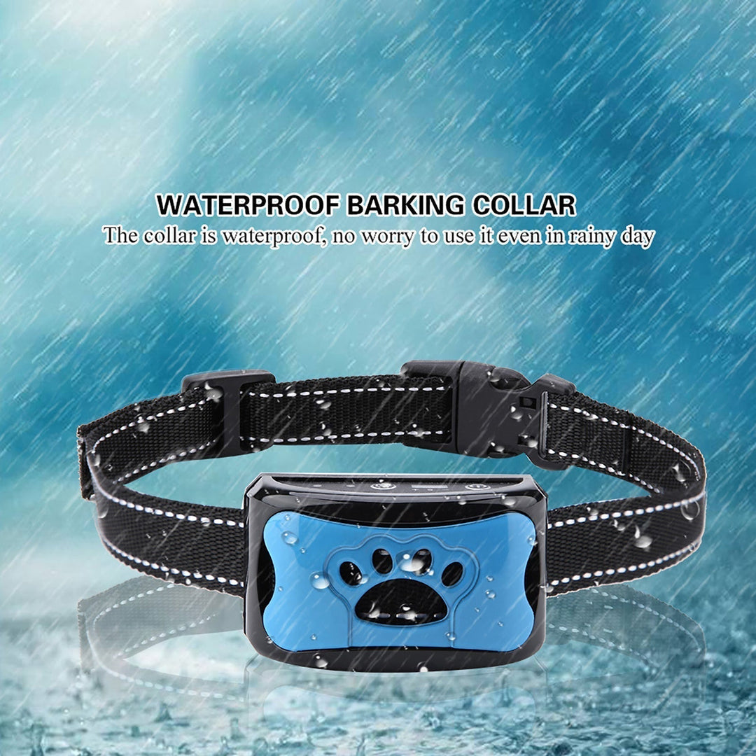 Anti-Bell-Halsband für Hunde mit Vibration und Ultraschall 4