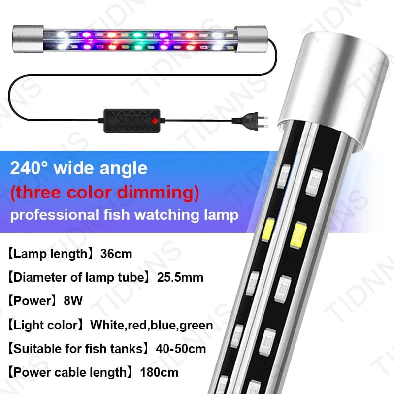Aquarium Lampe LED für Pflanzenwachstum, Wasserdicht, Clip-On, Verschiedene Lichtfarben, 22-57 cm 7