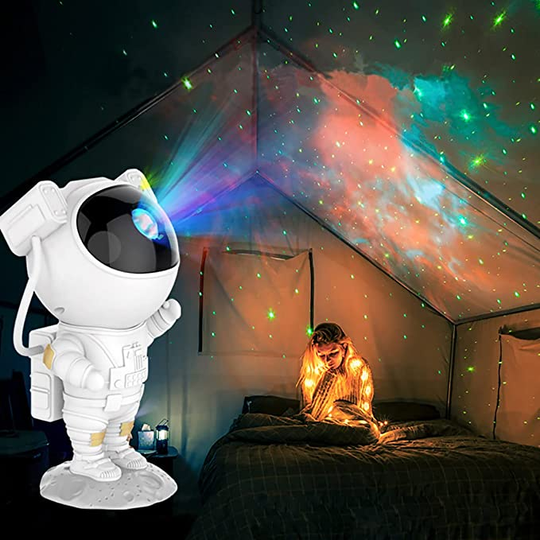 Astronautenlampe LED-Projektor Mit 360° Drehbarem Kopf 0