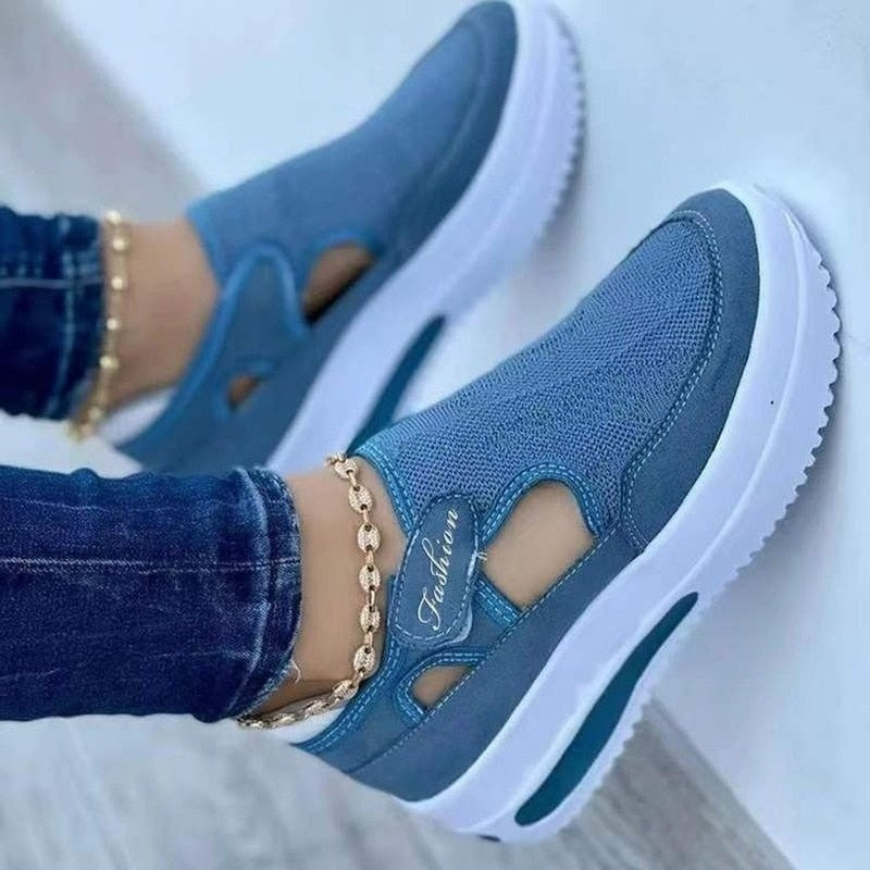 Atmungsaktive Mesh-Sneakers Für Frauen