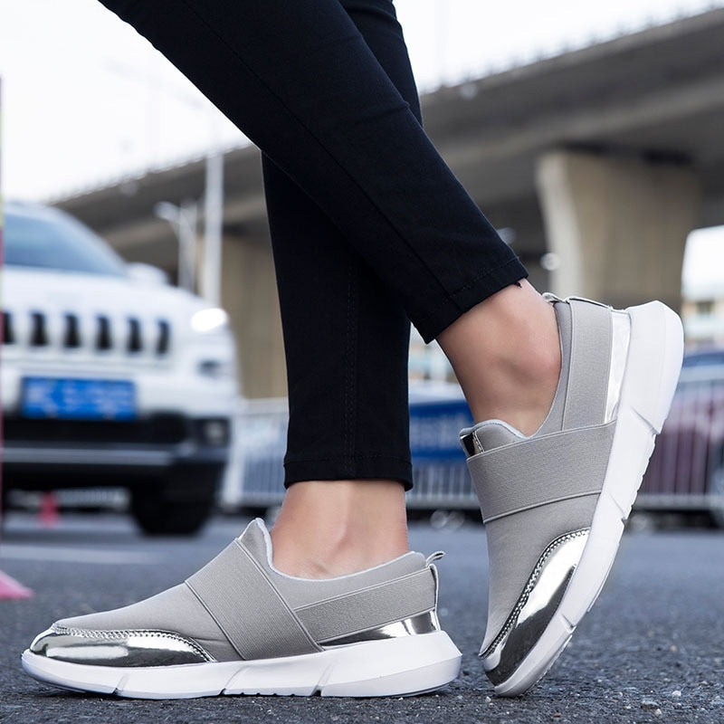 Atmungsaktive Slip-On-Schuhe Für Frauen
