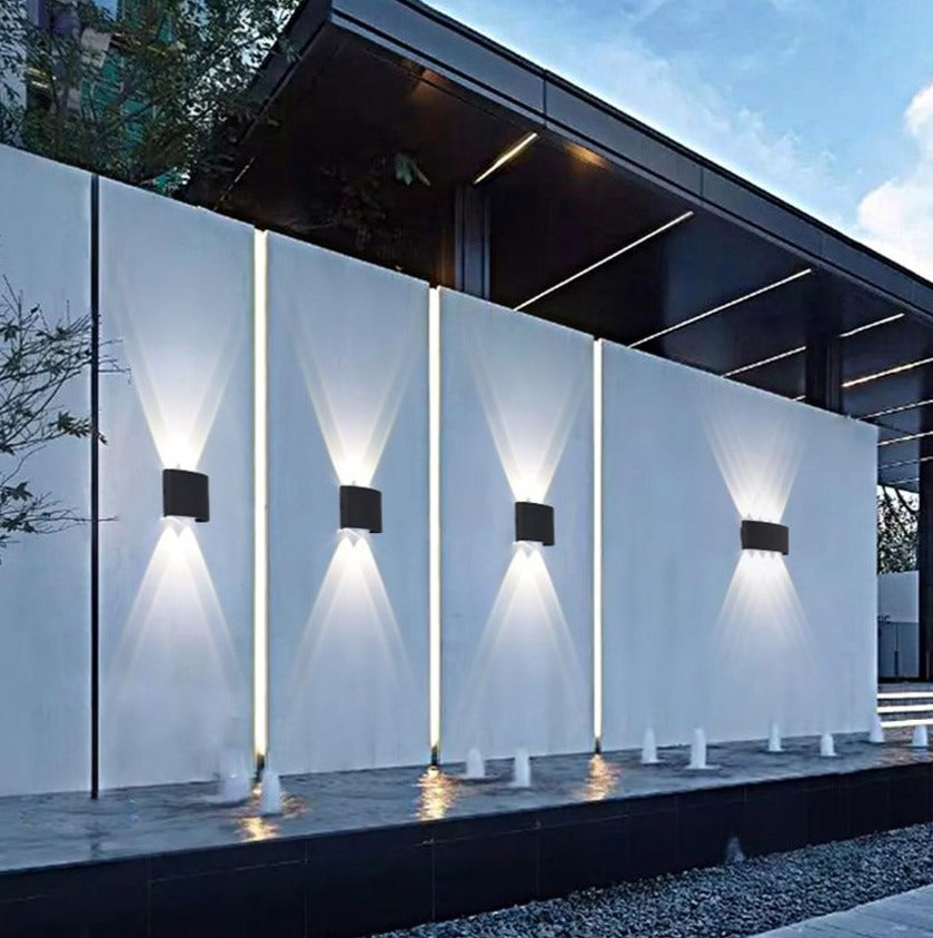 Außenwandleuchte LED Modern Mit Vielseitiger Beleuchtung Für Garten Und Terrasse 3