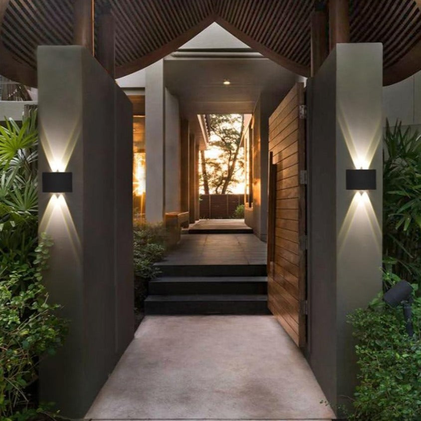 Außenwandleuchte LED Modern Mit Vielseitiger Beleuchtung Für Garten Und Terrasse 8