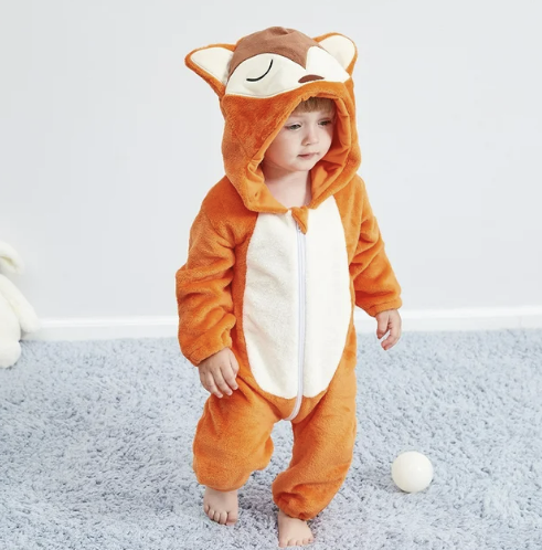 Baby Strampler Tierdesign für Jungen und Mädchen 12