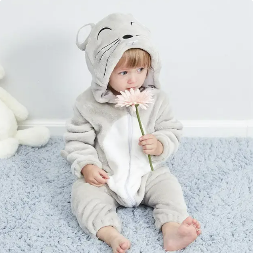 Baby Strampler Tierdesign für Jungen und Mädchen 15