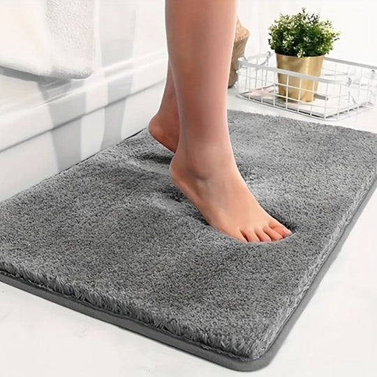 Badematte Rutschfest mit Elegantem Streifenmuster für Badezimmer Komfort 1