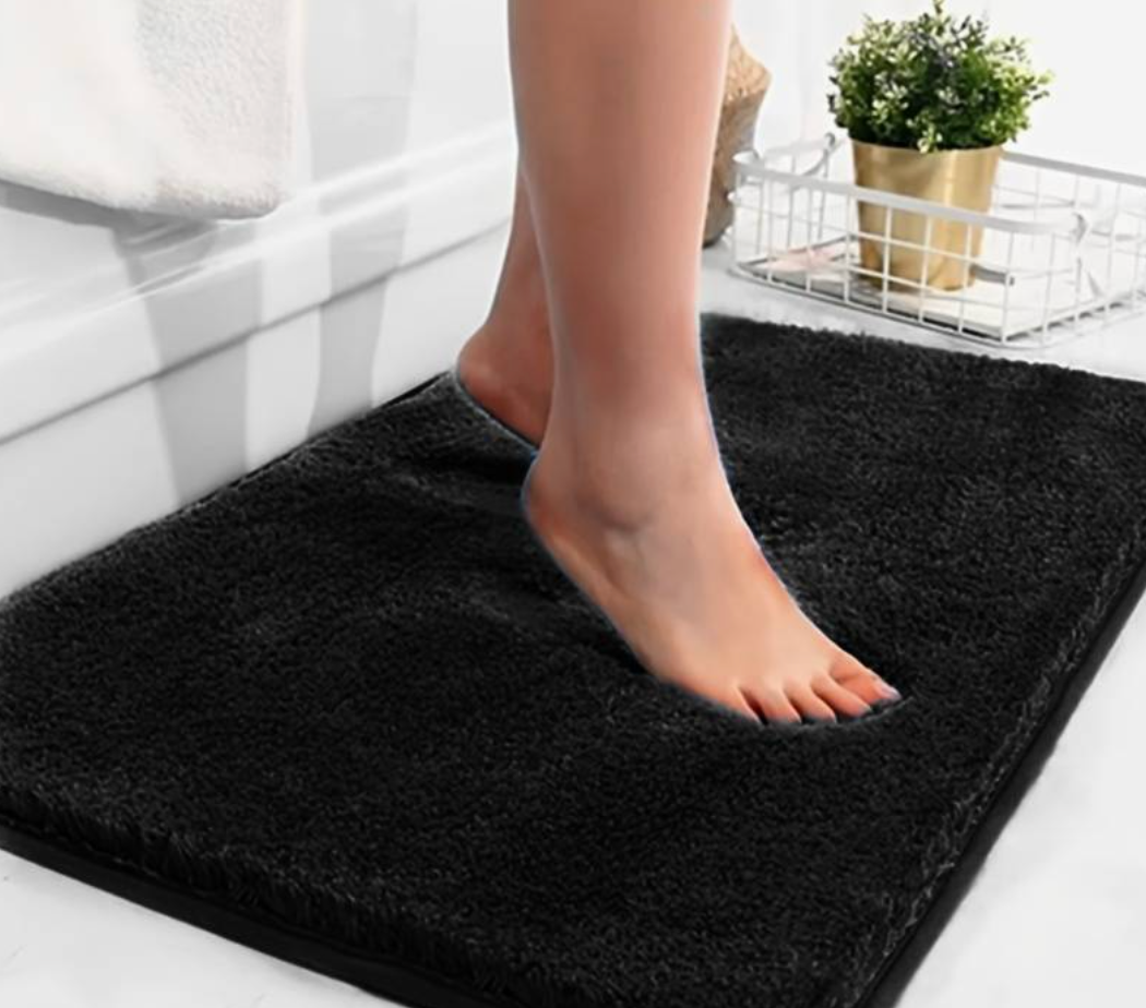 Badeteppich Dicke Mikrofaser Rutschfest für Badezimmer und Gästesuiten 14