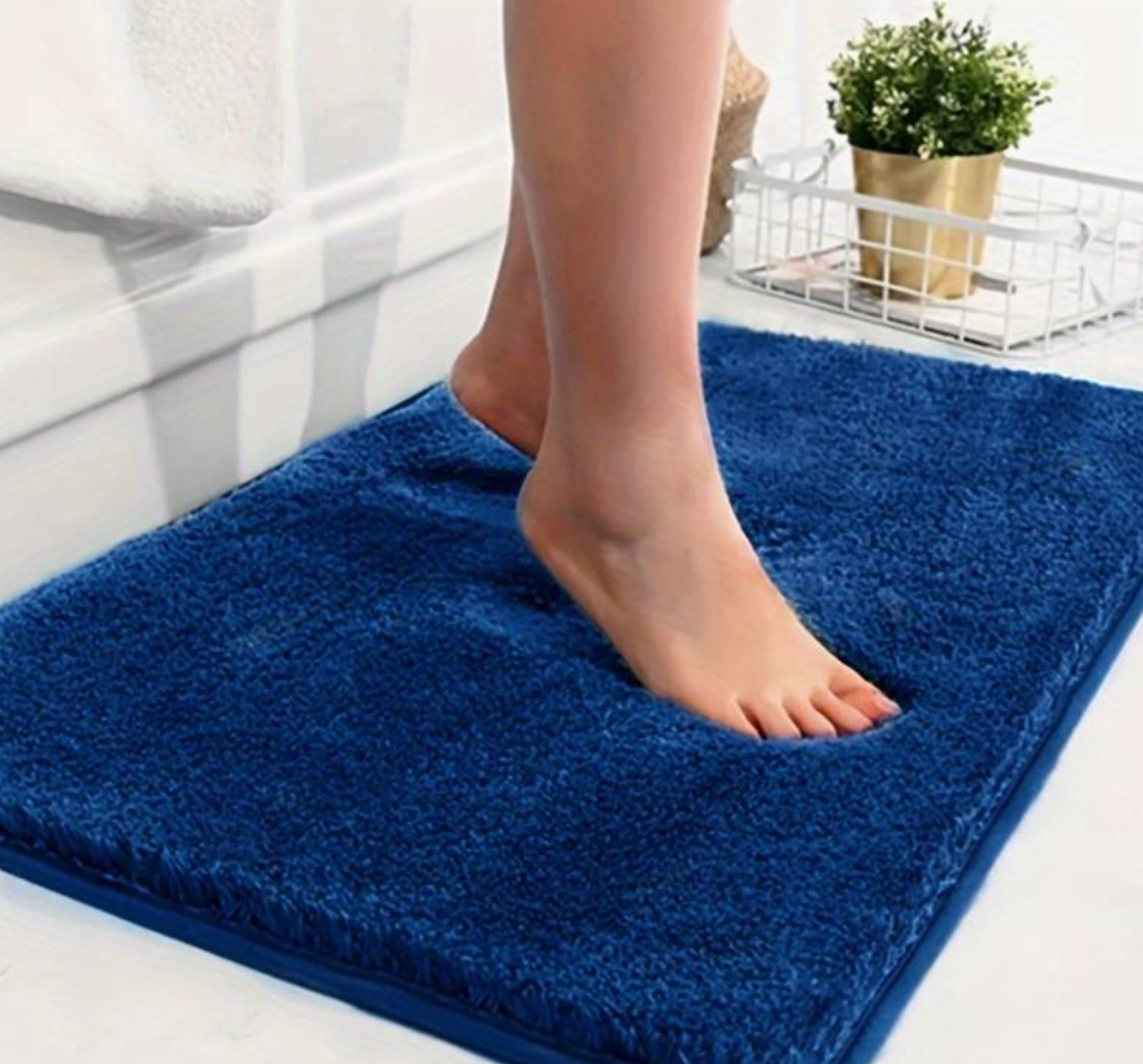 Badeteppich Dicke Mikrofaser Rutschfest für Badezimmer und Gästesuiten 16