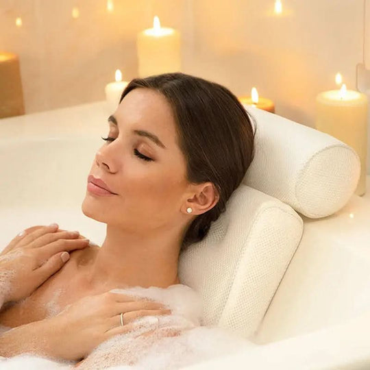 Badewannenkissen Nackenstütze für Komfort und Entspannung in der Badewanne 2