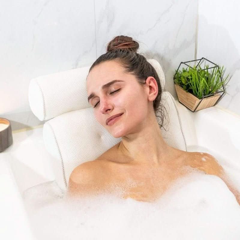 Badewannenkissen Nackenstütze für Komfort und Entspannung in der Badewanne 2
