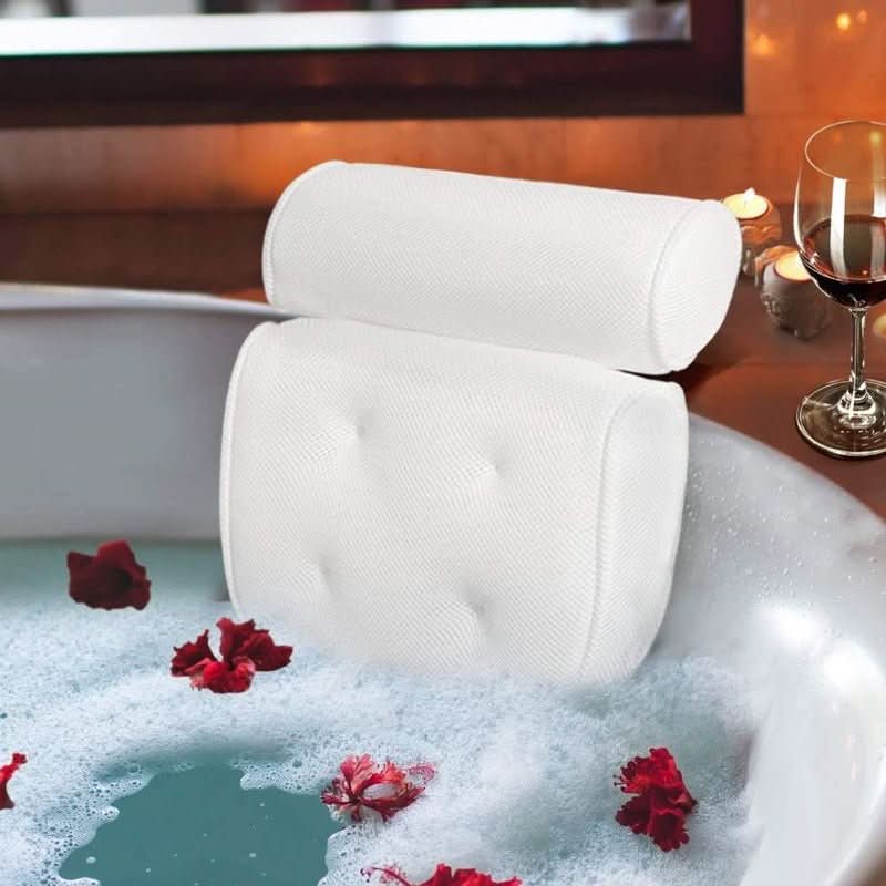 Badewannenkissen Nackenstütze für Komfort und Entspannung in der Badewanne 3