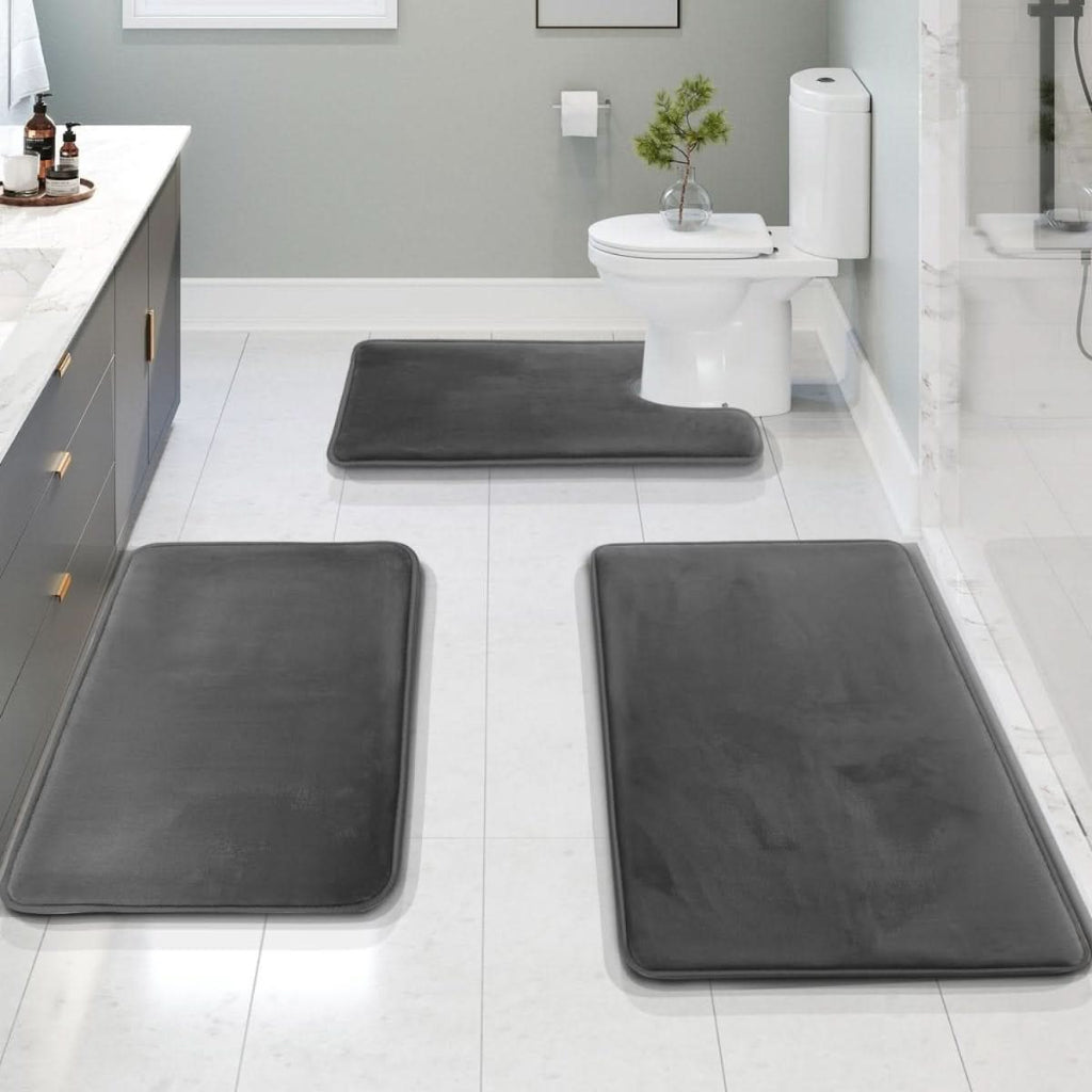 Badezimmer Badematten Set für Komfort und Stil 2