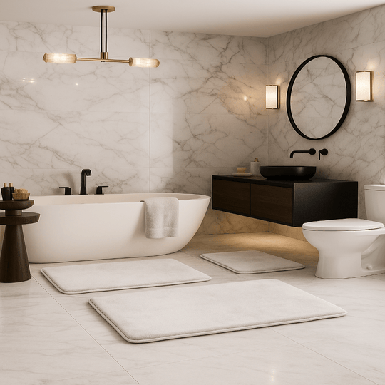 Badezimmer Badematten Set für Komfort und Stil 8