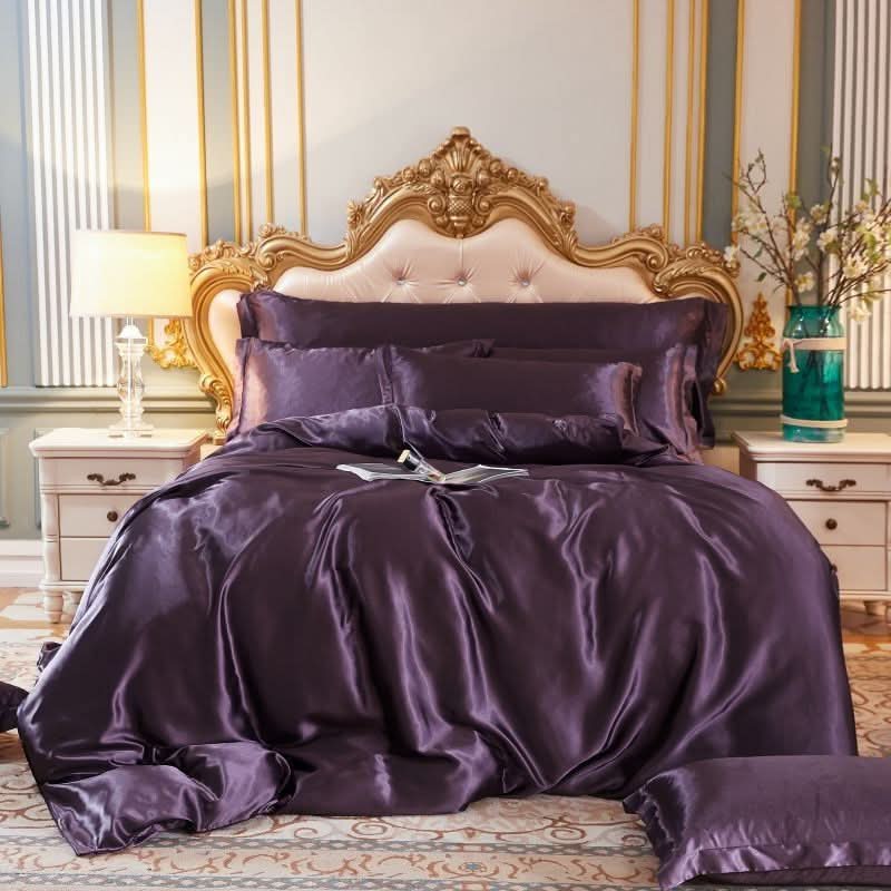 Bettwäsche Set 4-teilig für Schlafzimmer im Luxuriösen Stil 155x220, 135x200, 200x220, 200x200 11